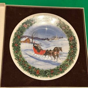 Elegant Beige Holiday Decor Box by Pickard China